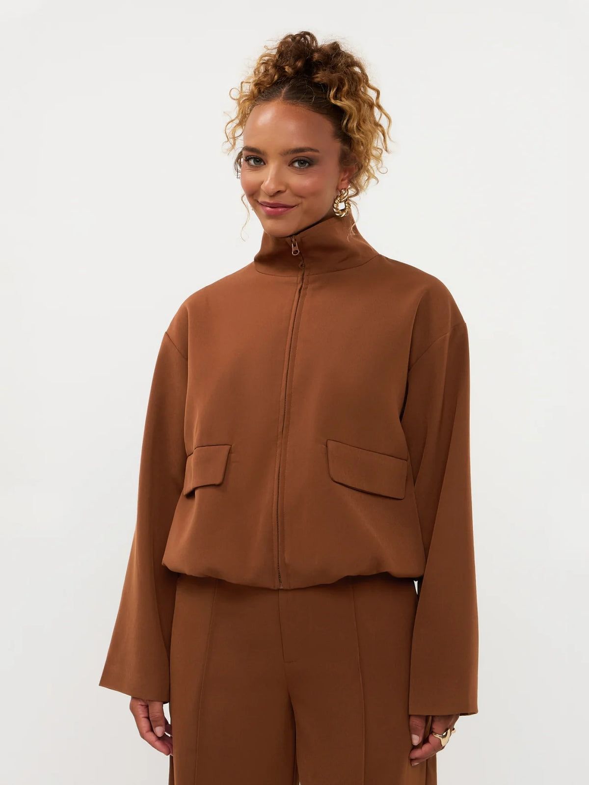 Ydence jacket Davis Camel