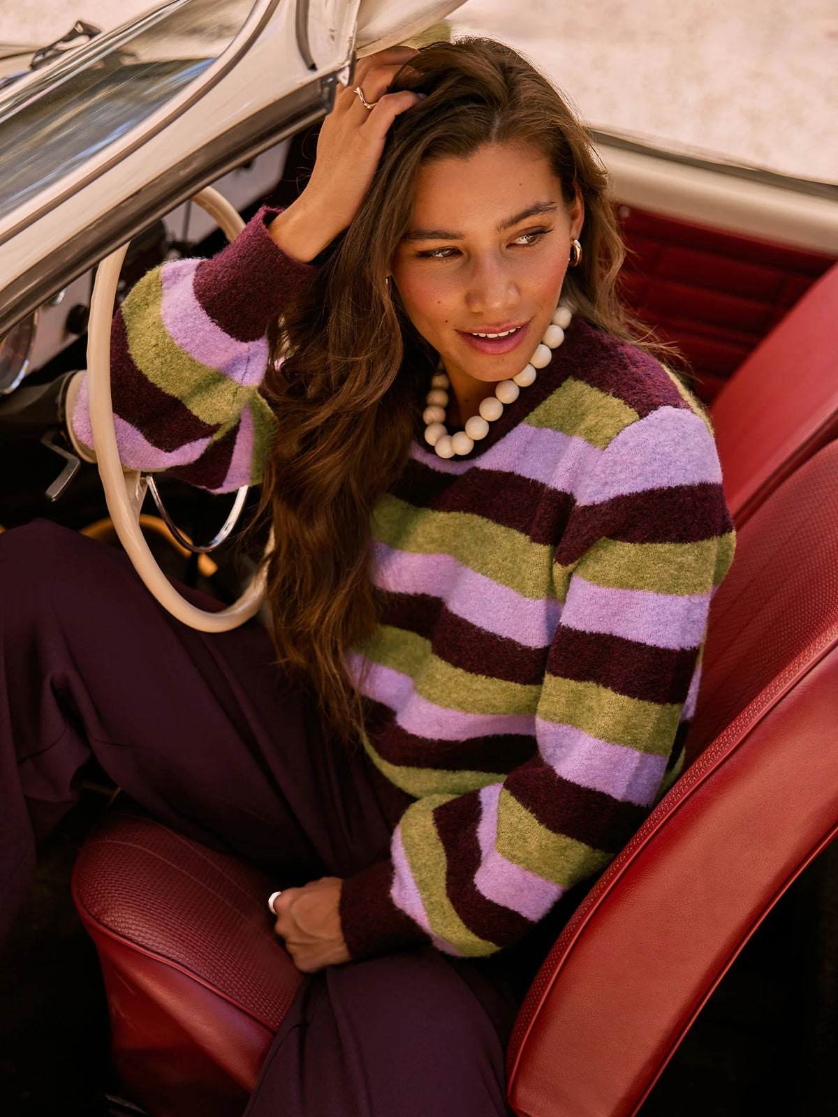 Ydence knitted sweater Aurora