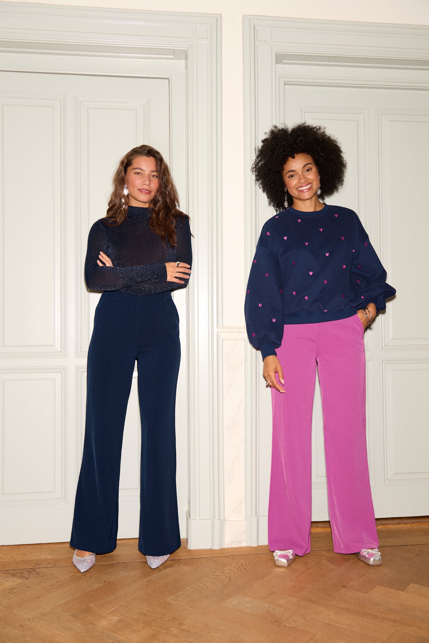 Ydence Pants Solange Navy