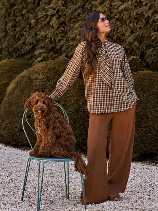 Ydence pants Geneve Camel