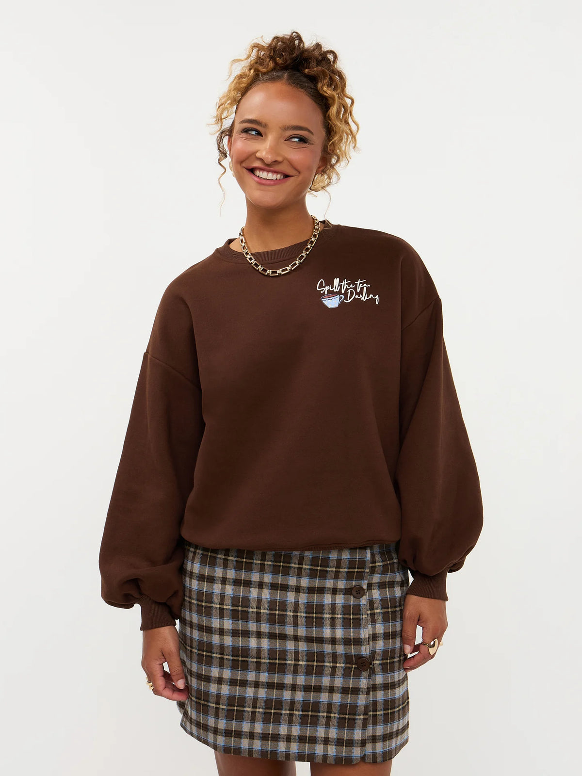 Ydence sweater spil the tea
