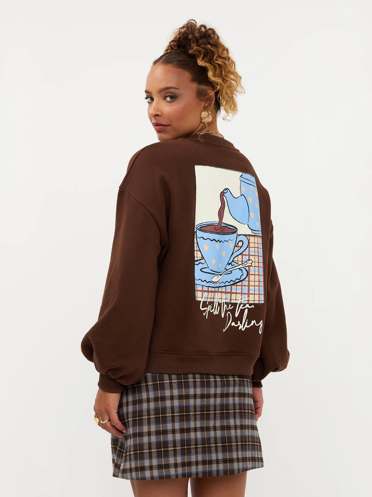 Ydence sweater spil the tea
