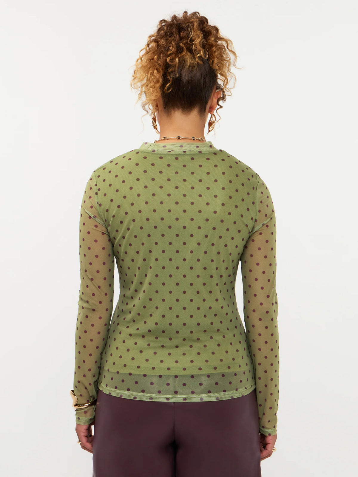 Ydence top bailey green