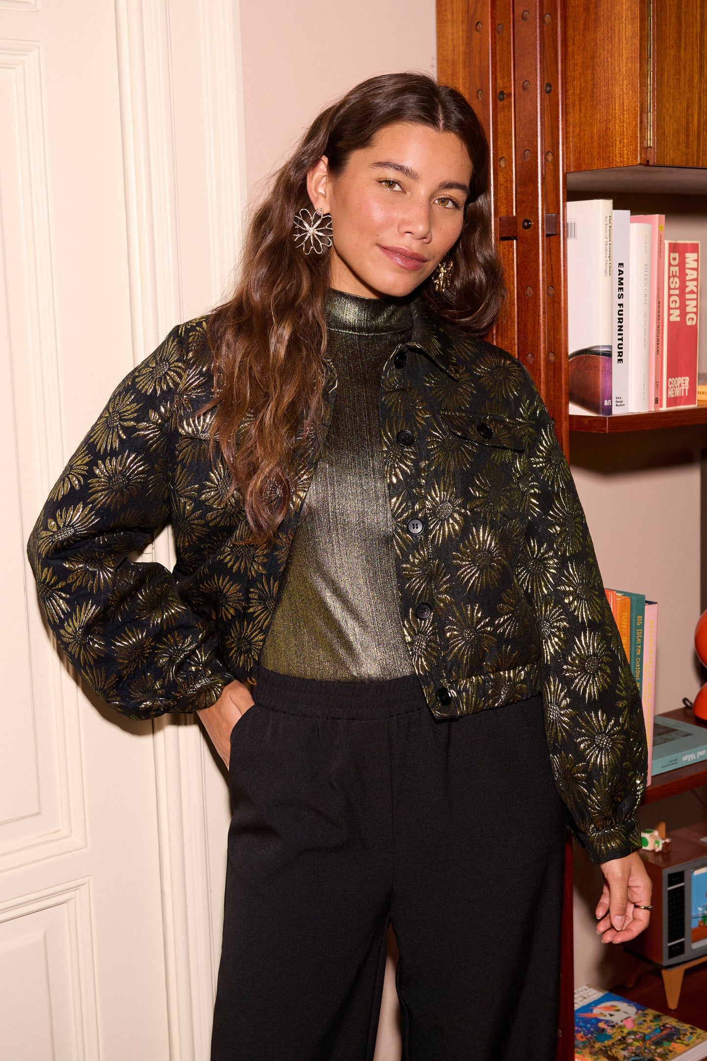 Ydence Jacket Floria Gold