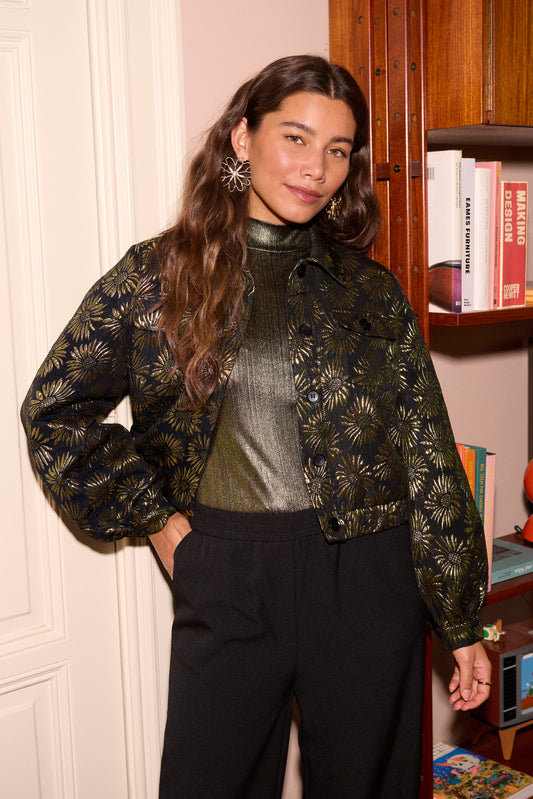 Ydence Jacket Floria Gold