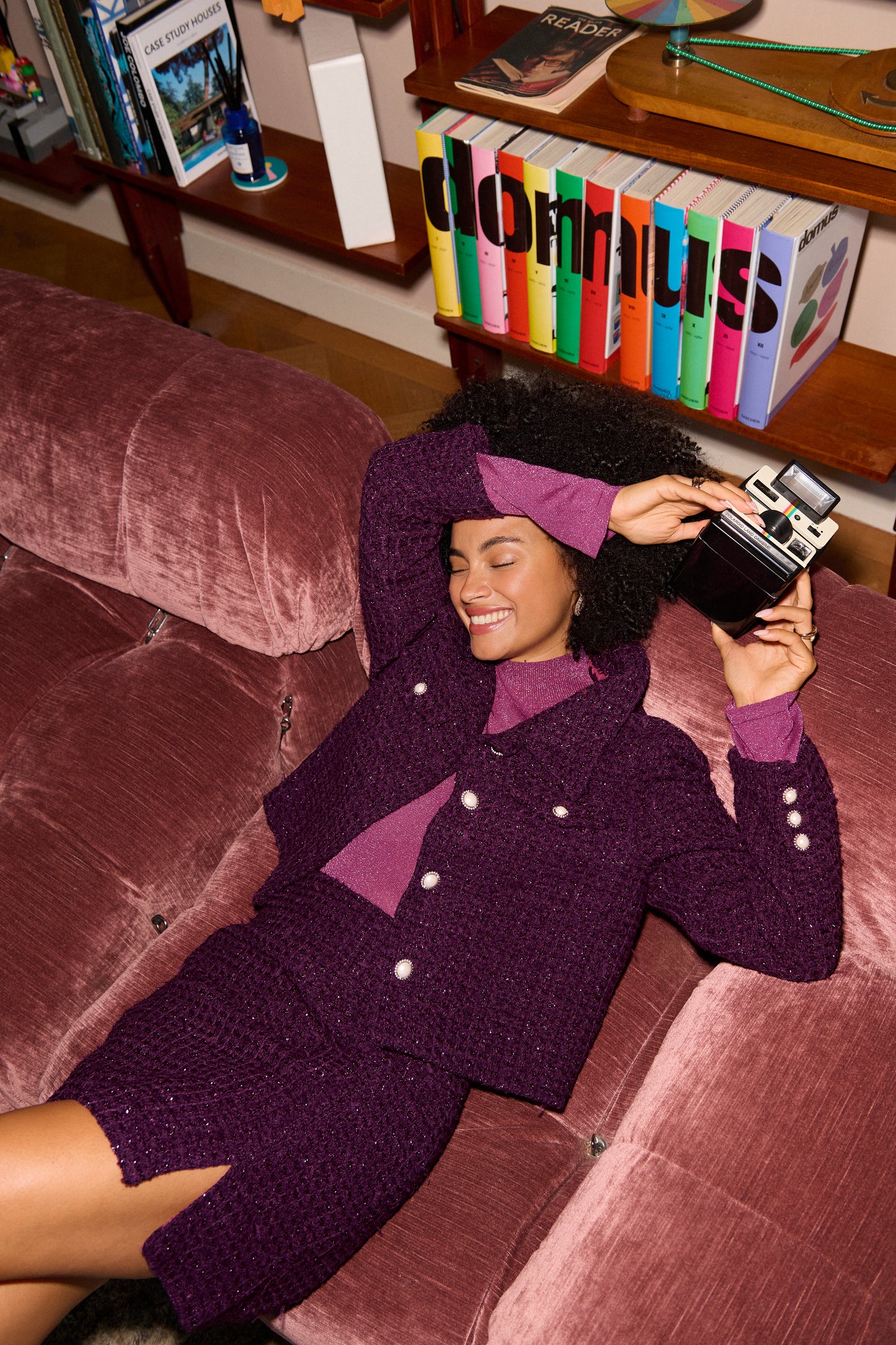 Ydence Jacket Wiske Aubergine