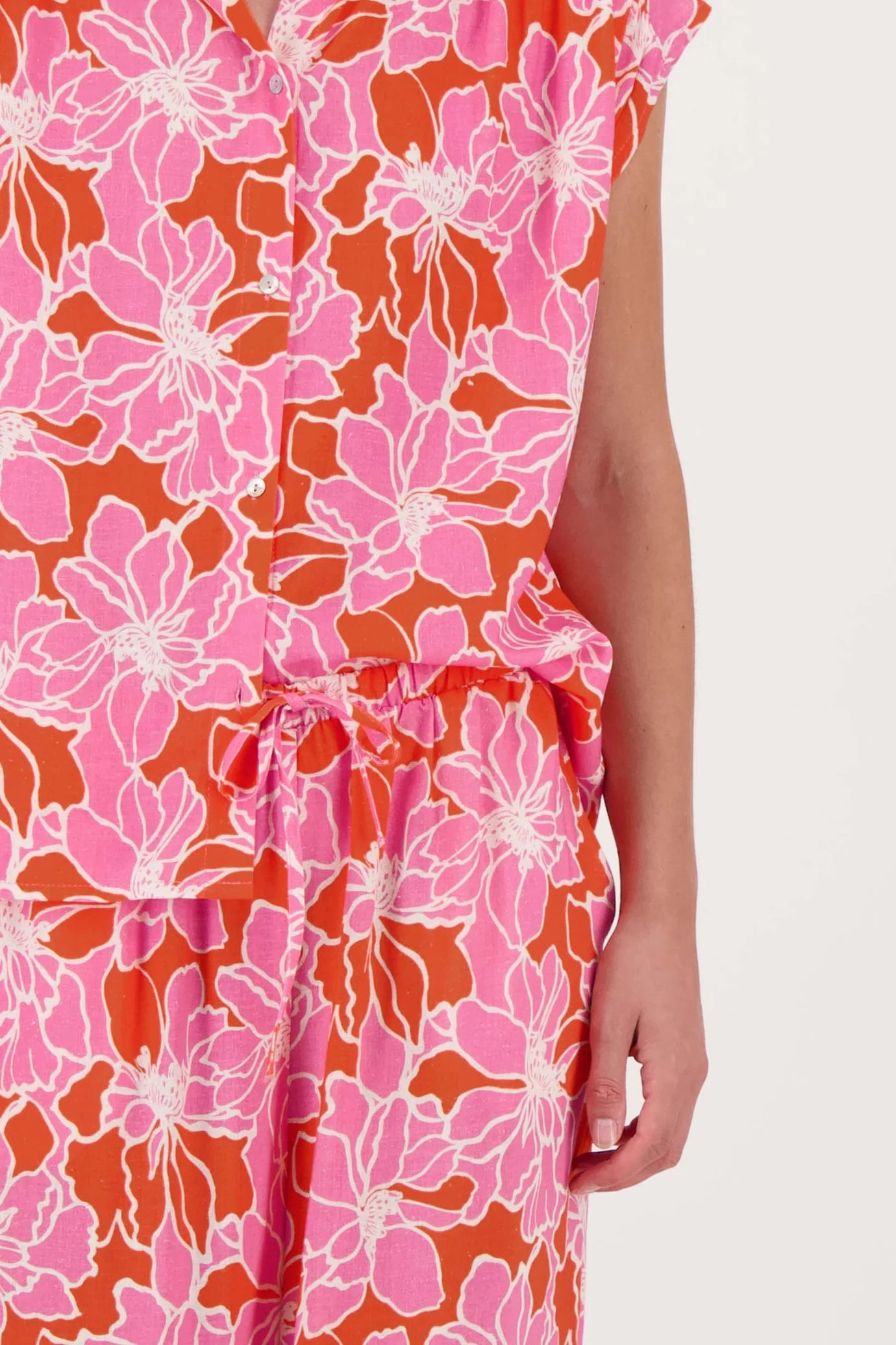 Zusss blouse met bloemenprint
