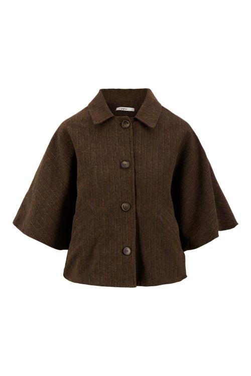 Zusss pinstripe cape