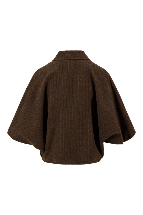 Zusss pinstripe cape