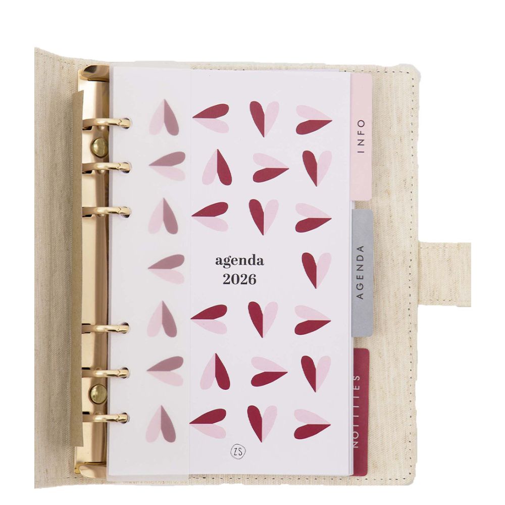 Zusss agendavulling 2026 multicolor