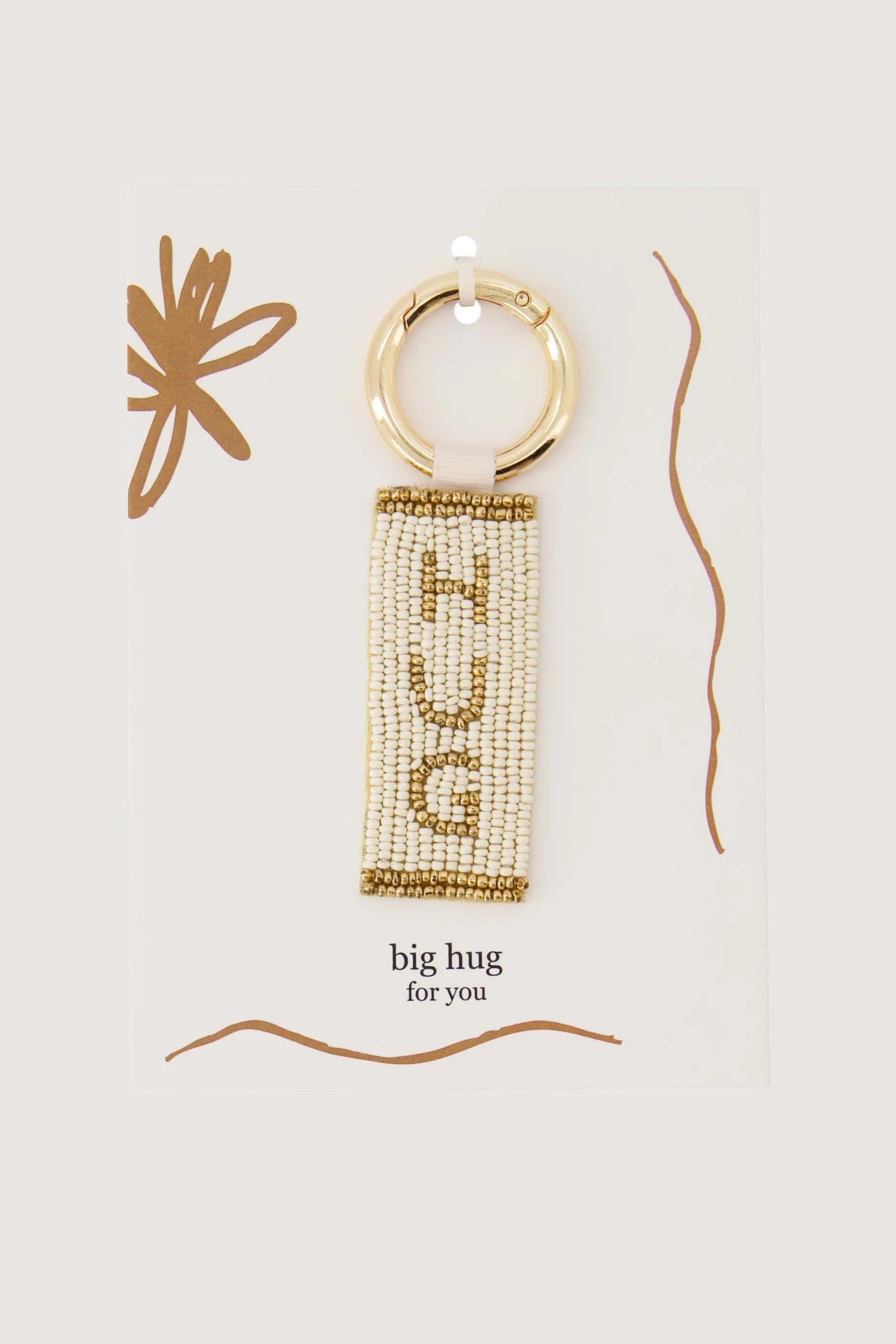 Zusss ansichtkaart sleutelhanger hug