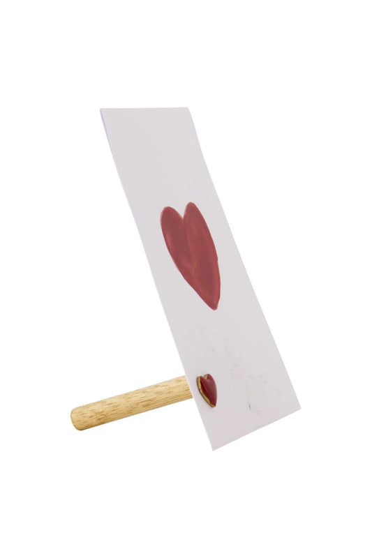 Zusss kaartenstandaard magneet hartje