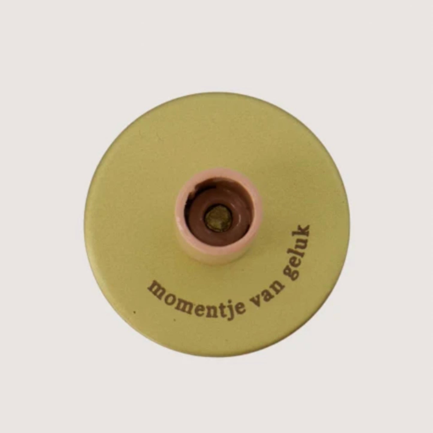 Zusss kandelaartje metaal momentje van geluk