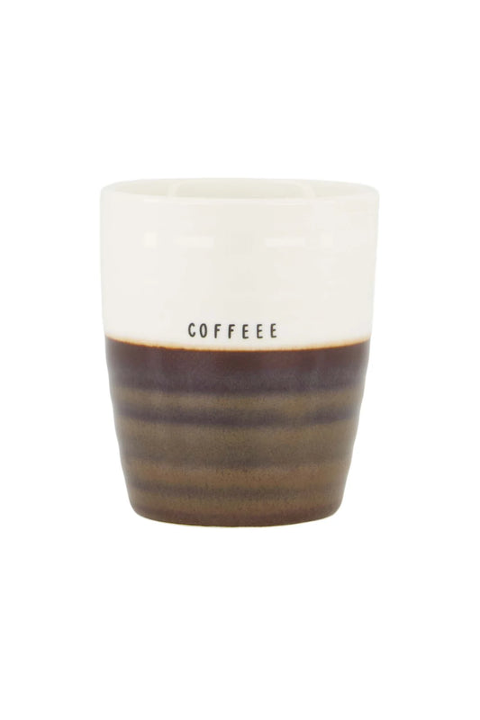 Zusss koffiemok coffee wit bruin