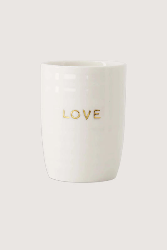 Zusss koffiemok love wit goud