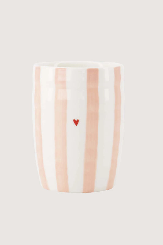 Zusss koffiemok streep hartje