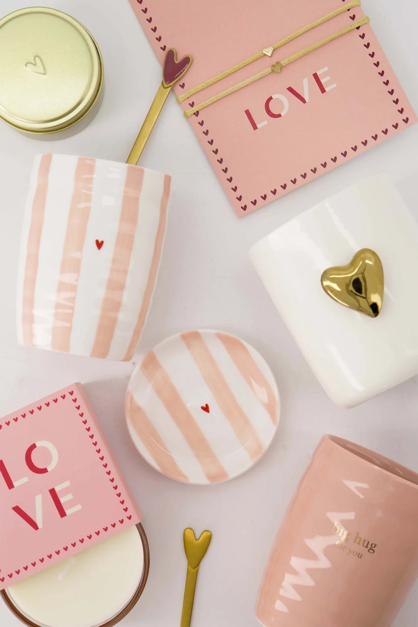 Zusss koffiemok streep hartje