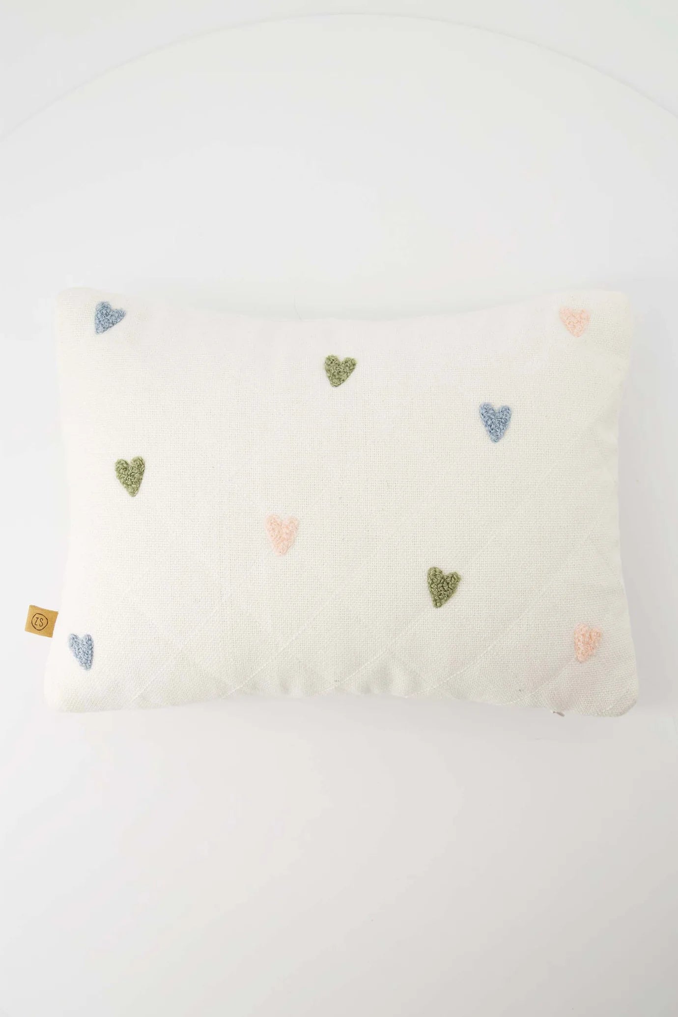 Zusss kussen lief kleintje 35x25cm multicolor