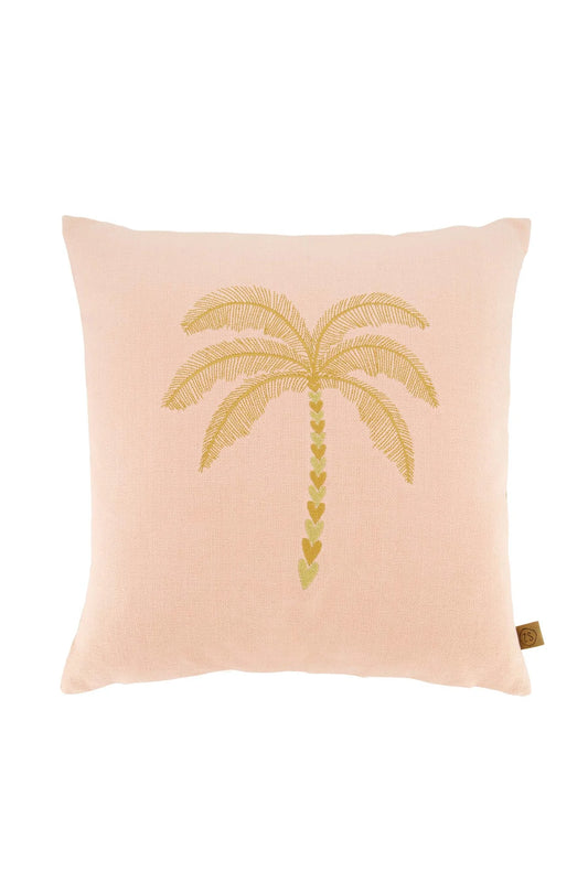 Zusss kussen palmboom streep 45x45cm