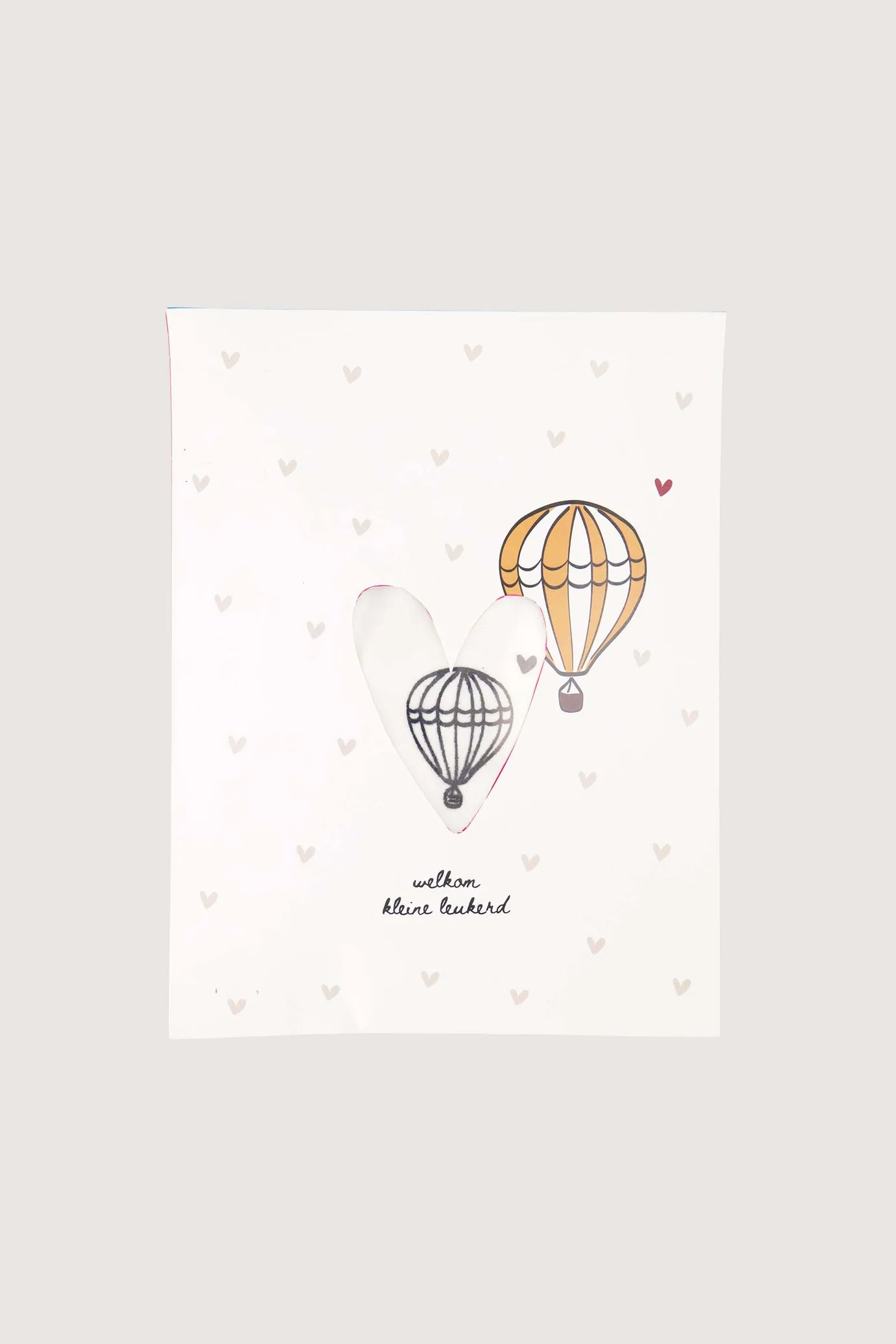 Zusss rompertje in geschenkdoos welkom kleine leukerd