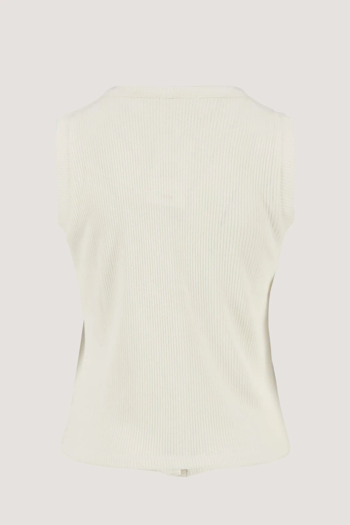 Zusss singlet rib met knopen
