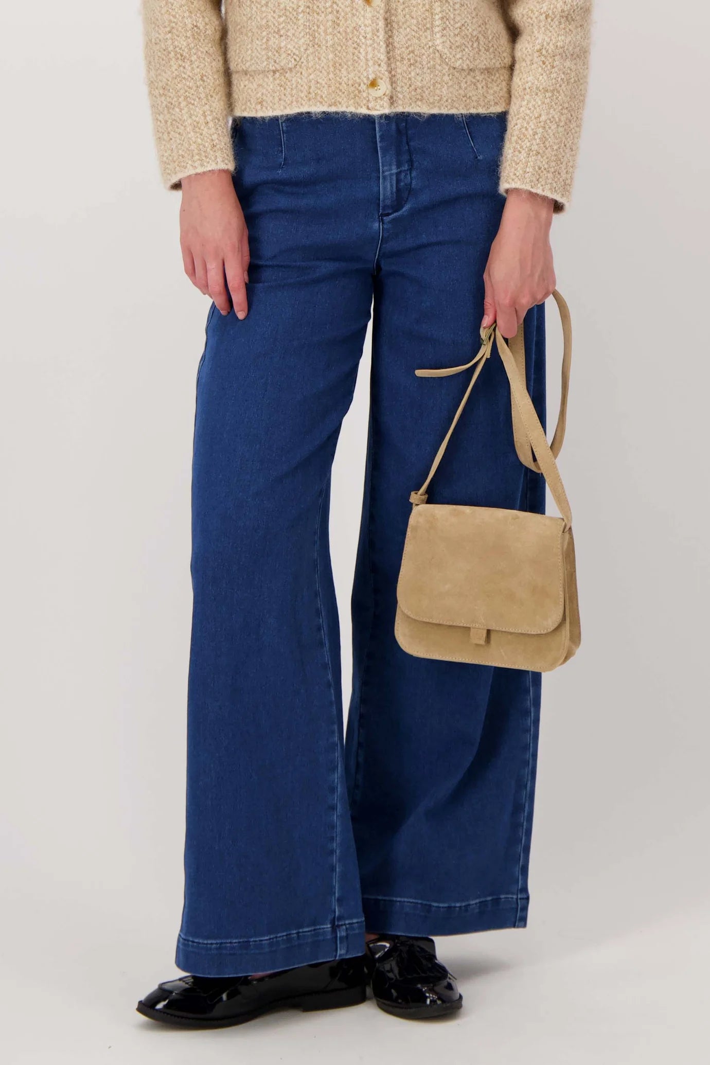 Zusss suede schoudertasje Kit