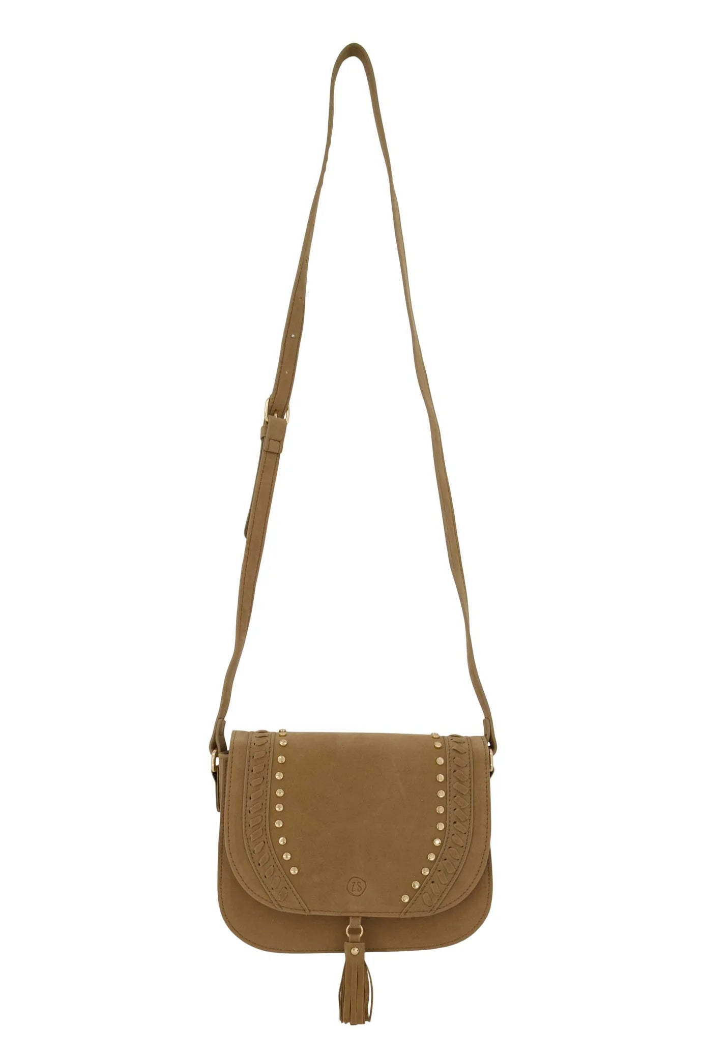 Zusss tas met kwast studs