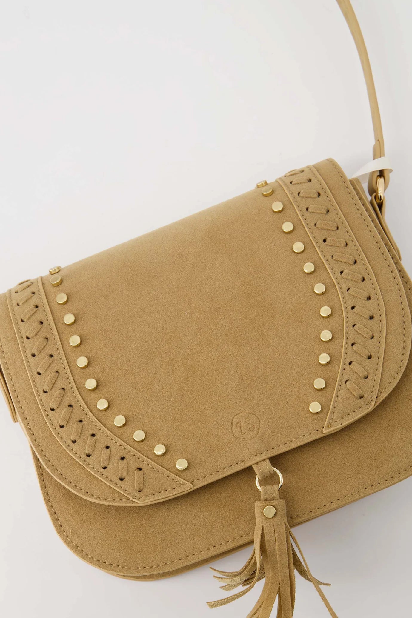 Zusss tas met kwast studs