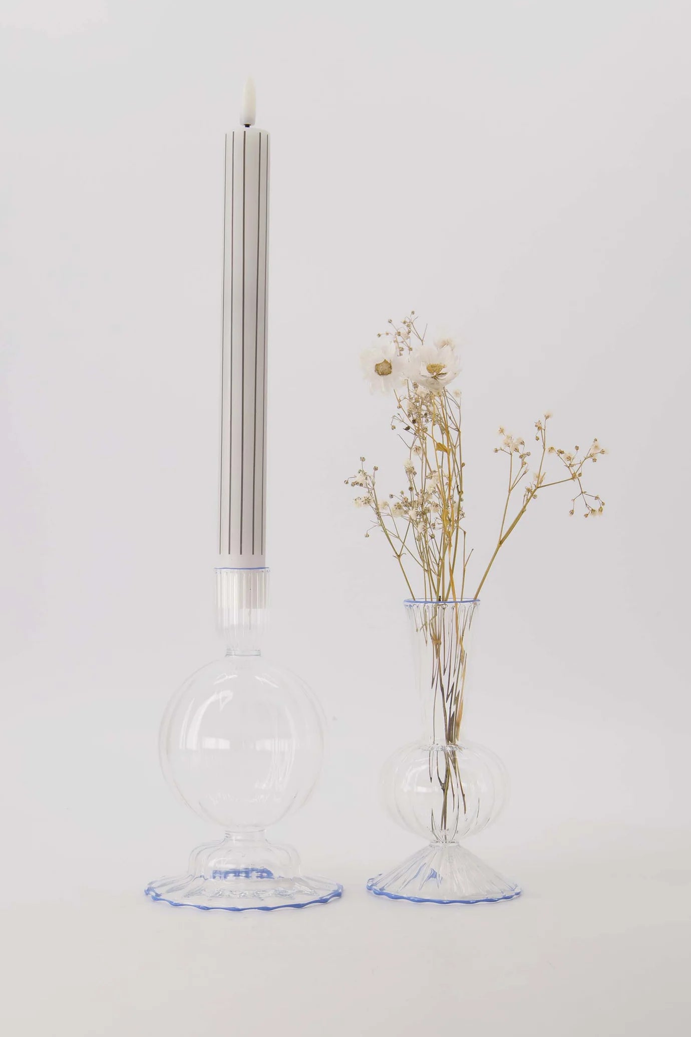 Zusss vaasje glas ribbel