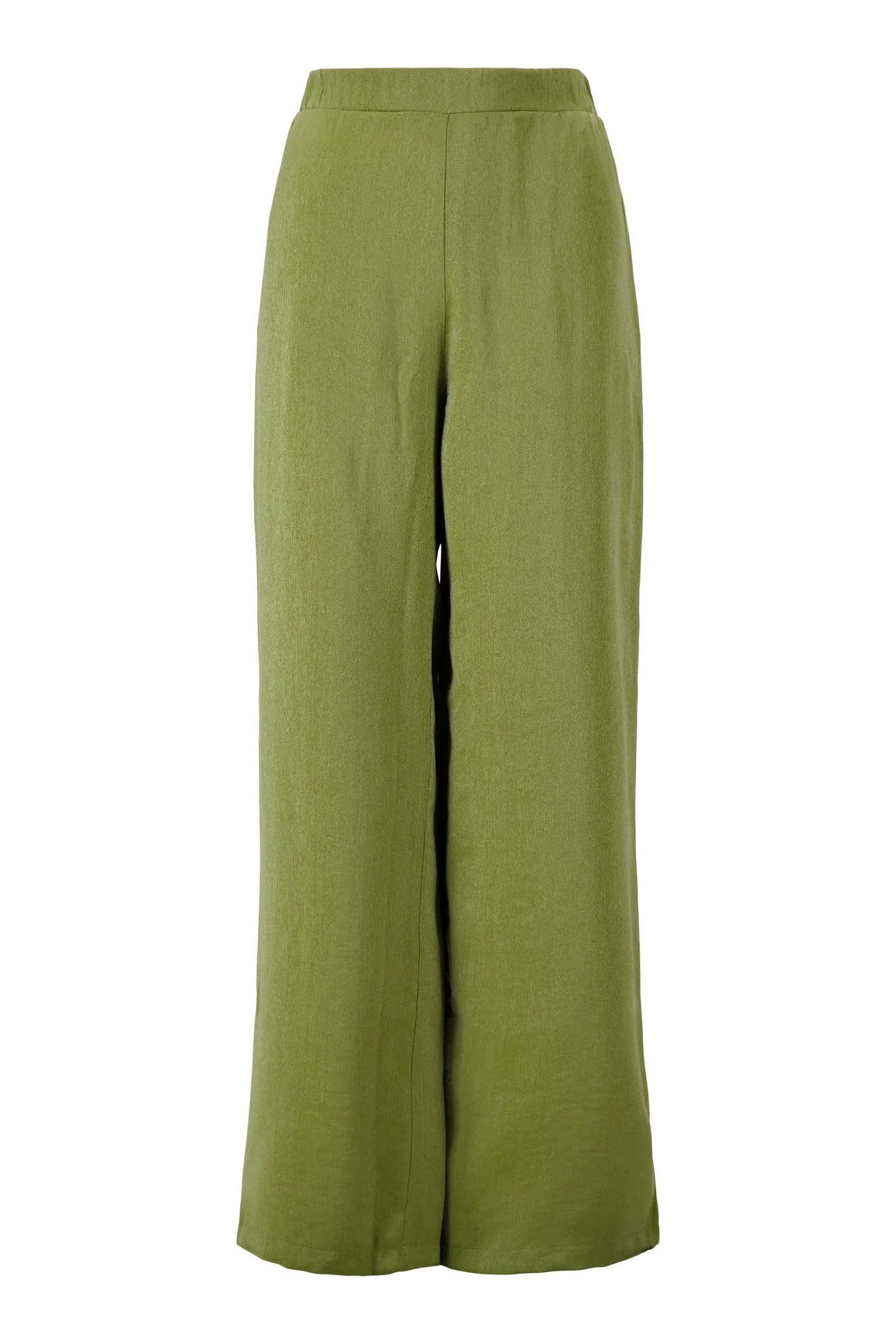 Zusss wijde satijnen broek