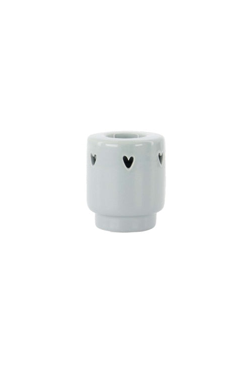 Zusss candle holder ceramic hearts