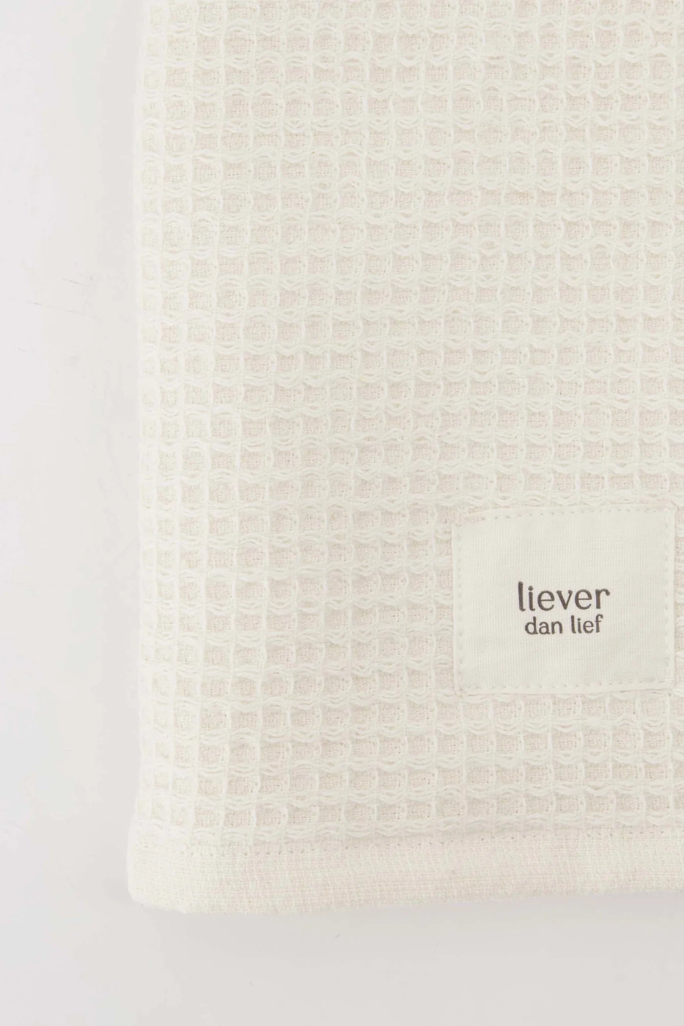 Zusss gastendoekje liever dan lief off white