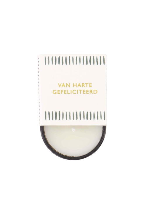 Zusss kaarsje van harte gefeliciteerd